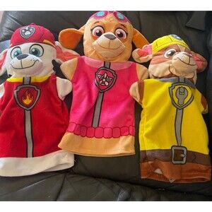 Paw Patrol Hand Puppets Nickelodeon Soft Toys